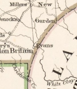 1792 Howell Map